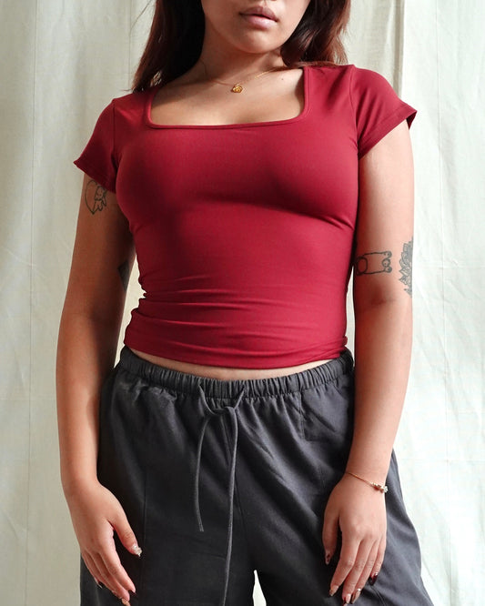 Solana Snatched Baby Tee (LikeSculpt)