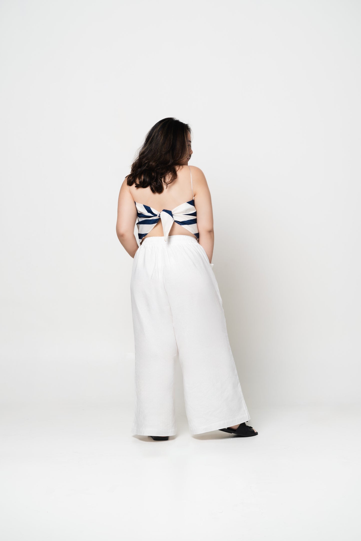 Liel Linen Pants 2.0 in White