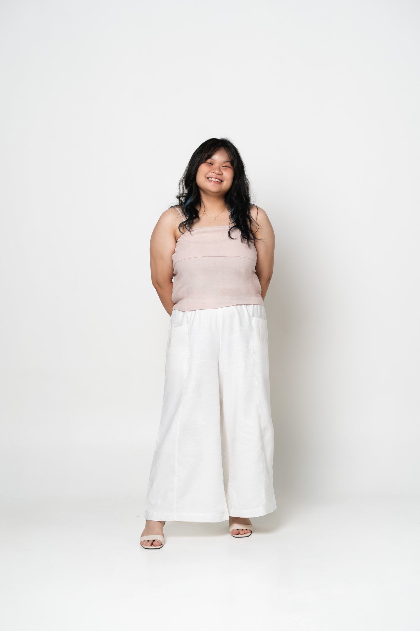 Liel Linen Pants 2.0 in White