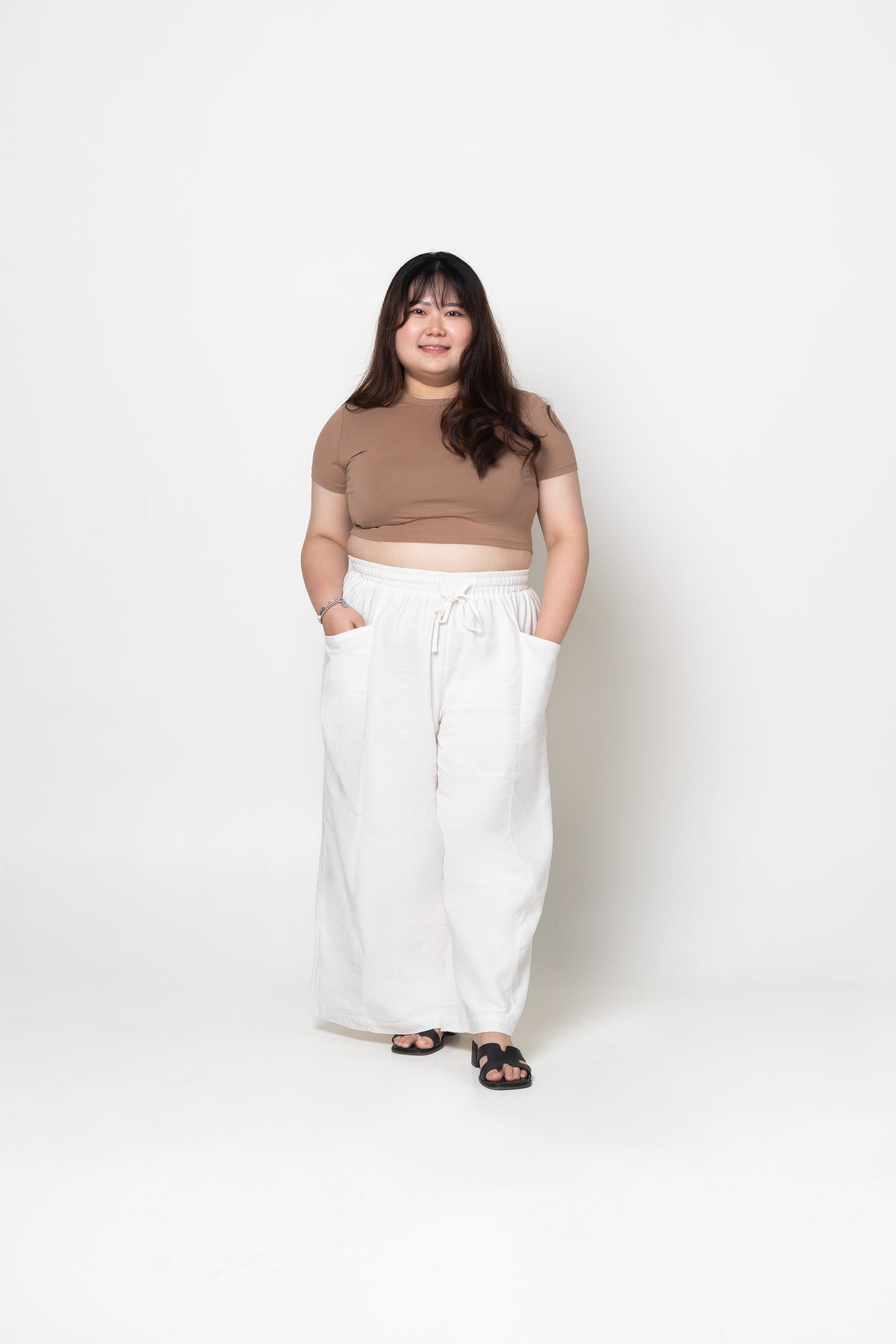 Liel Linen Pants 2.0 in White