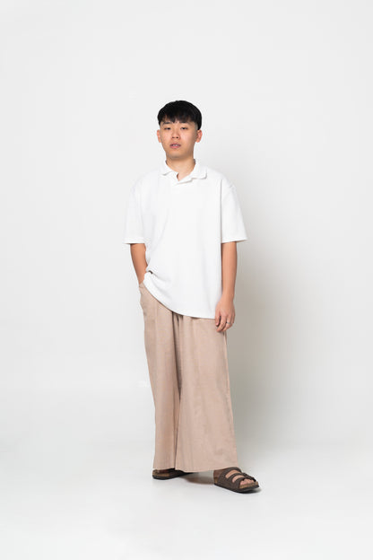 Liel Linen Pants 2.0 in Khaki