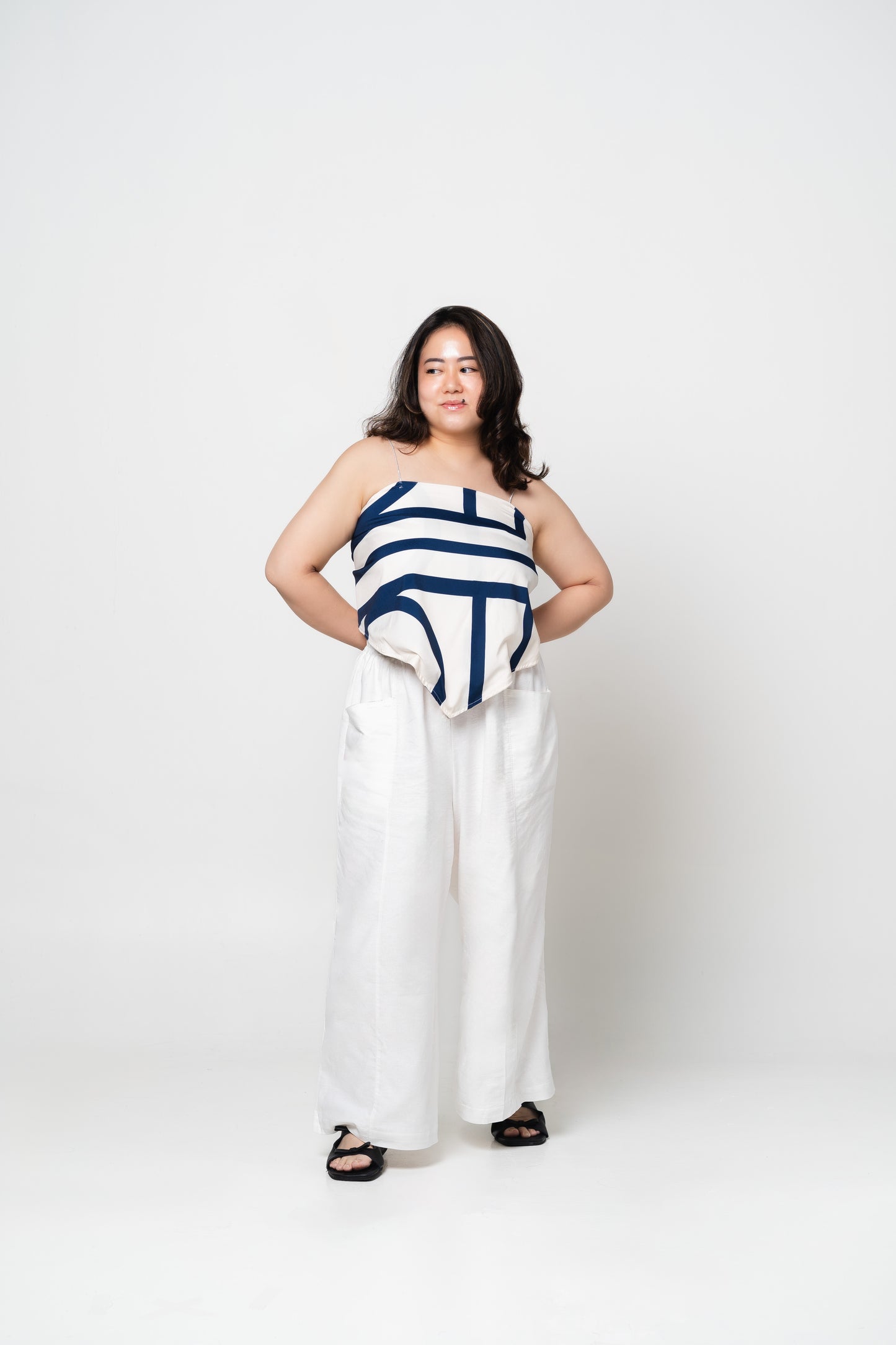 Liel Linen Pants 2.0 in White