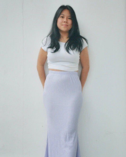 Maia Mermaid Skirt in Lilac